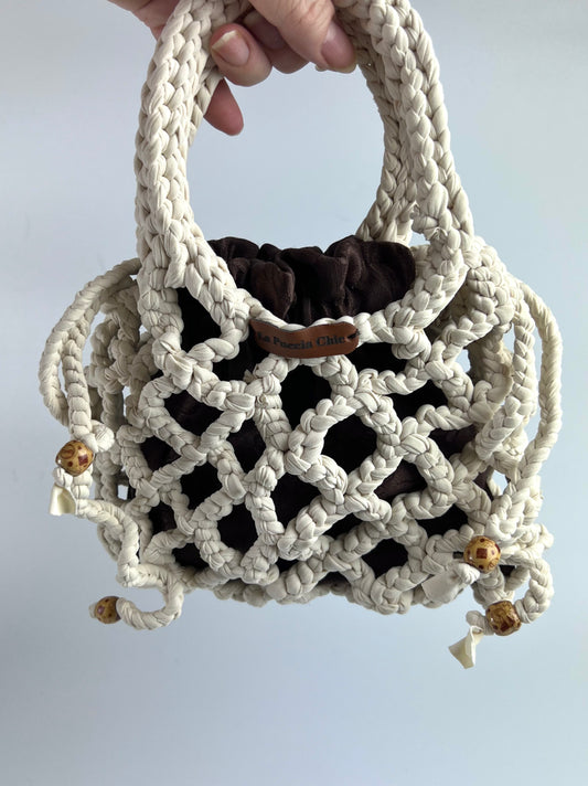 Borsetta Rete Crochet